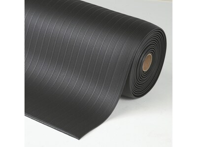 Notrax Airug Anti-Fatigue Mat, 36" x 24", Black (410S0523BL)