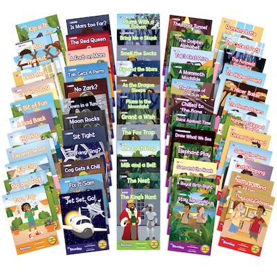 Beanstalk Books The Beanies Hi-Lo Diversity Decodable Boxed Set 2, 60/Set (JRLBB158)