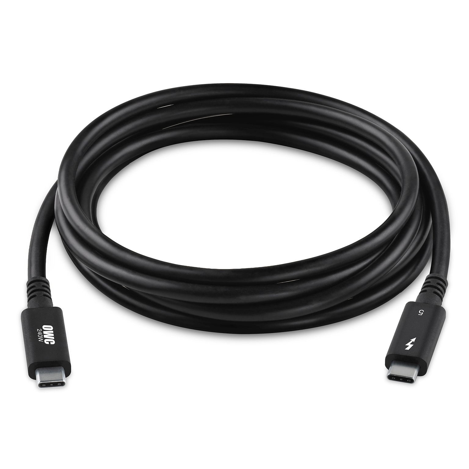 OWC Thunderbolt 5 Cable USB-C Male to Male (2 m) - Black