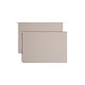 Smead Heavy Duty TUFF Hanging File Folders with Easy Slide™ Tab, 1/3 Cut, Legal Size, Steel Gray, 18