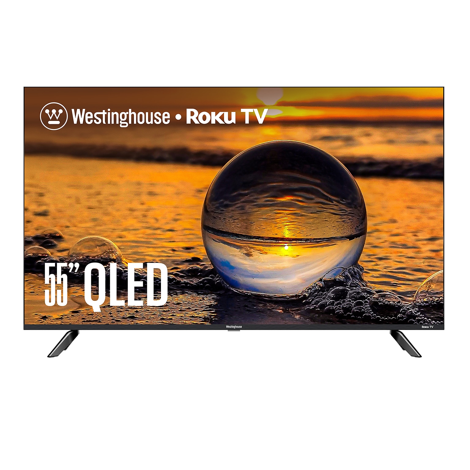 Westinghouse 55 Edgeless QLED 4K Ultra HD Roku TV (WR55QX400)