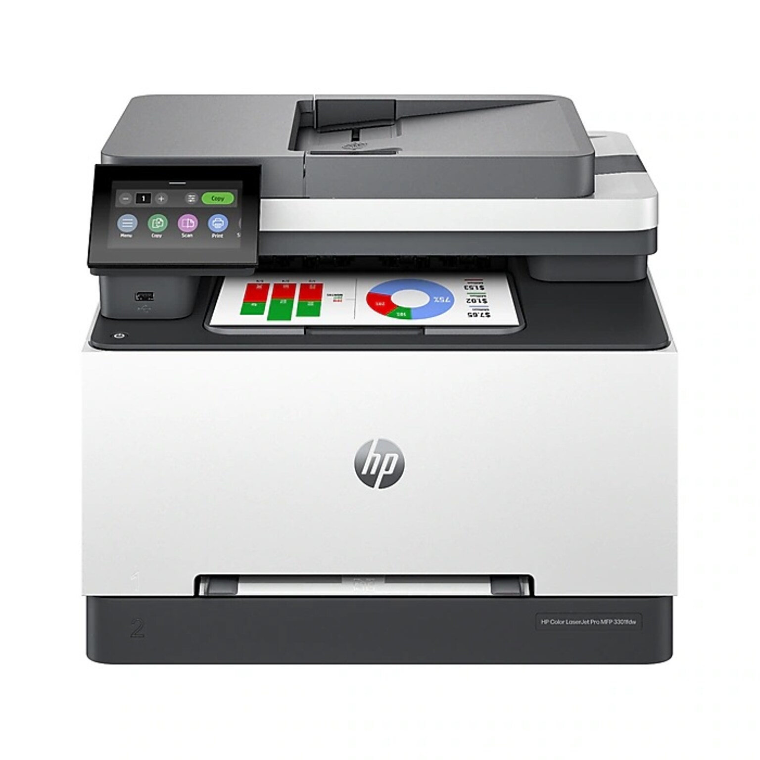 HP LaserJet Pro MFP 3301fdw Printer, 3-Year Warranty with Next Day Replacement & Toner Discounts Smart Bundle