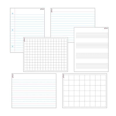 Trend Enterprises Paper Whiteboard, 17 x 22, 6/Pack (T27906)