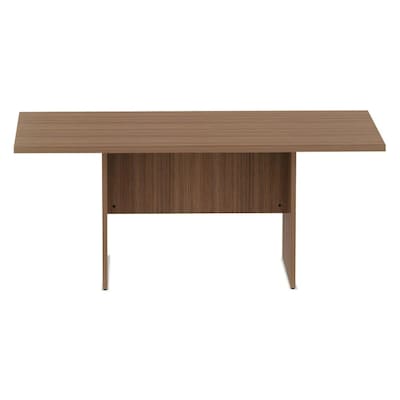 Alera Valencia Series Mobile Workstation Desk, Modern Walnut (ALEVA204224WA)