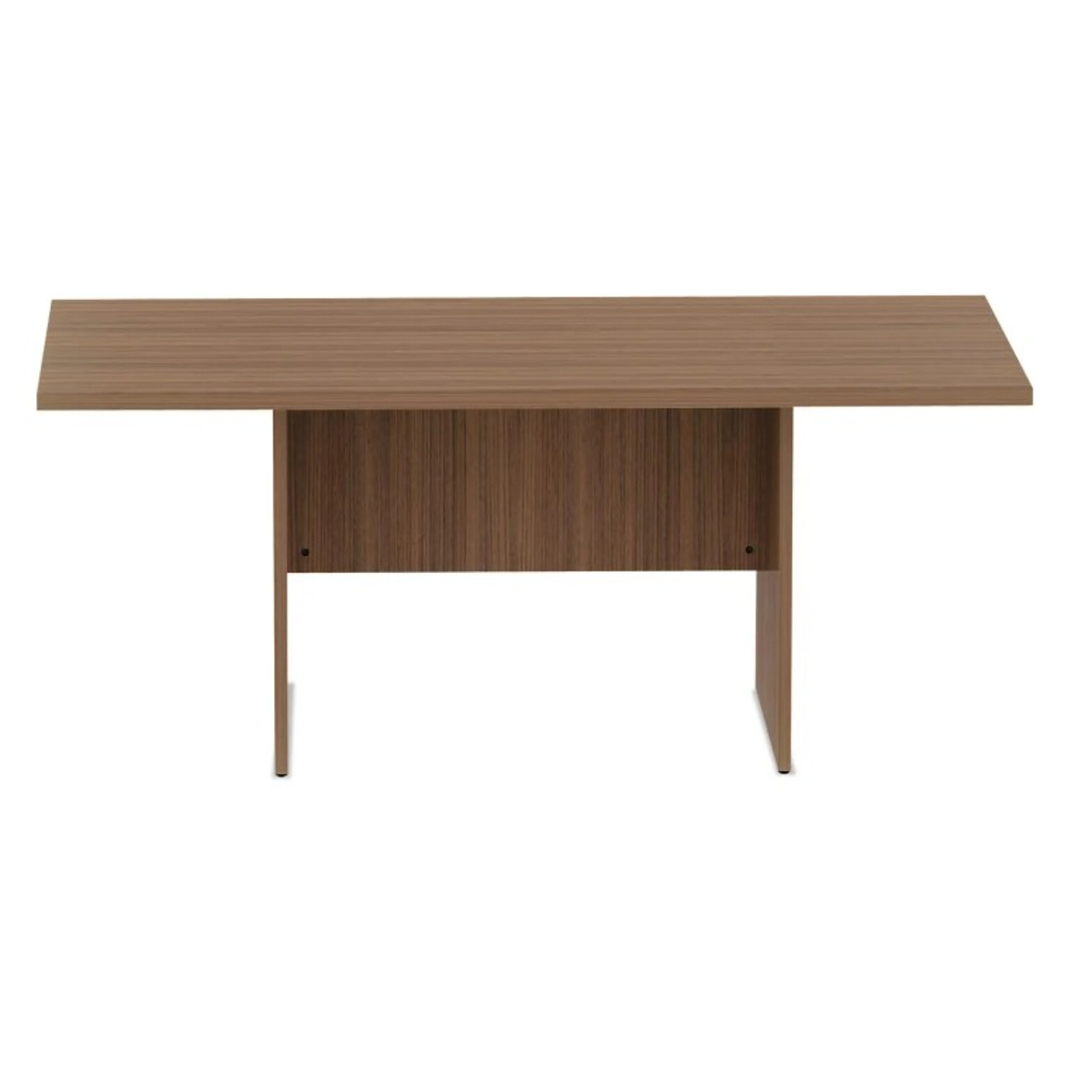 Alera Valencia Series Conference Table, Rectangular, 70.88 x 41.38 x 29.5, Modern Walnut (ALEVA717242WA)