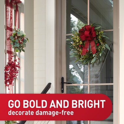 Command  Large Window Hook, 4 lb., Clear (17093CLR-AWES)