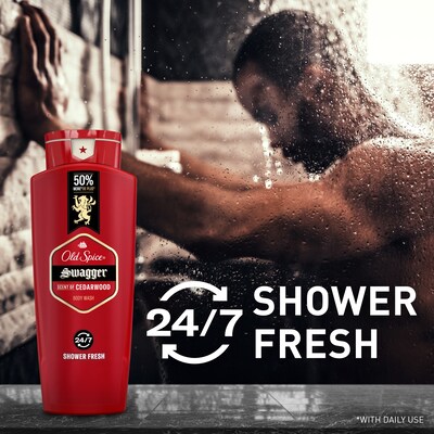 Old Spice Red Zone Body Wash, Swagger Scent, 3 fl. oz., 24/Carton (86423)