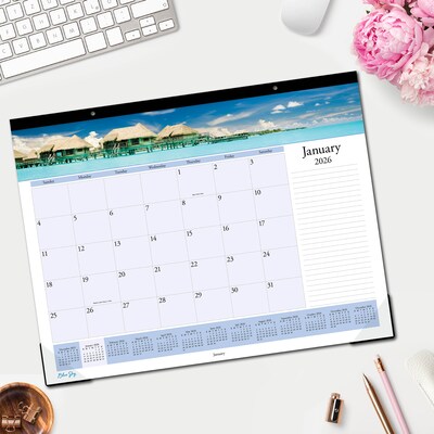 2026 Blue Sky Islands 22" x 17" Monthly Desk Calendar (117891-26)