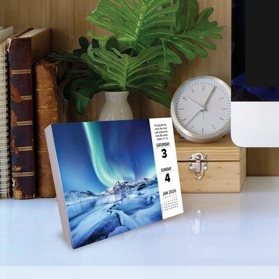 2026 Willow Creek Bible Verses 6.18" x 1.34" Daily Day-to-Day Calendar (53980X)