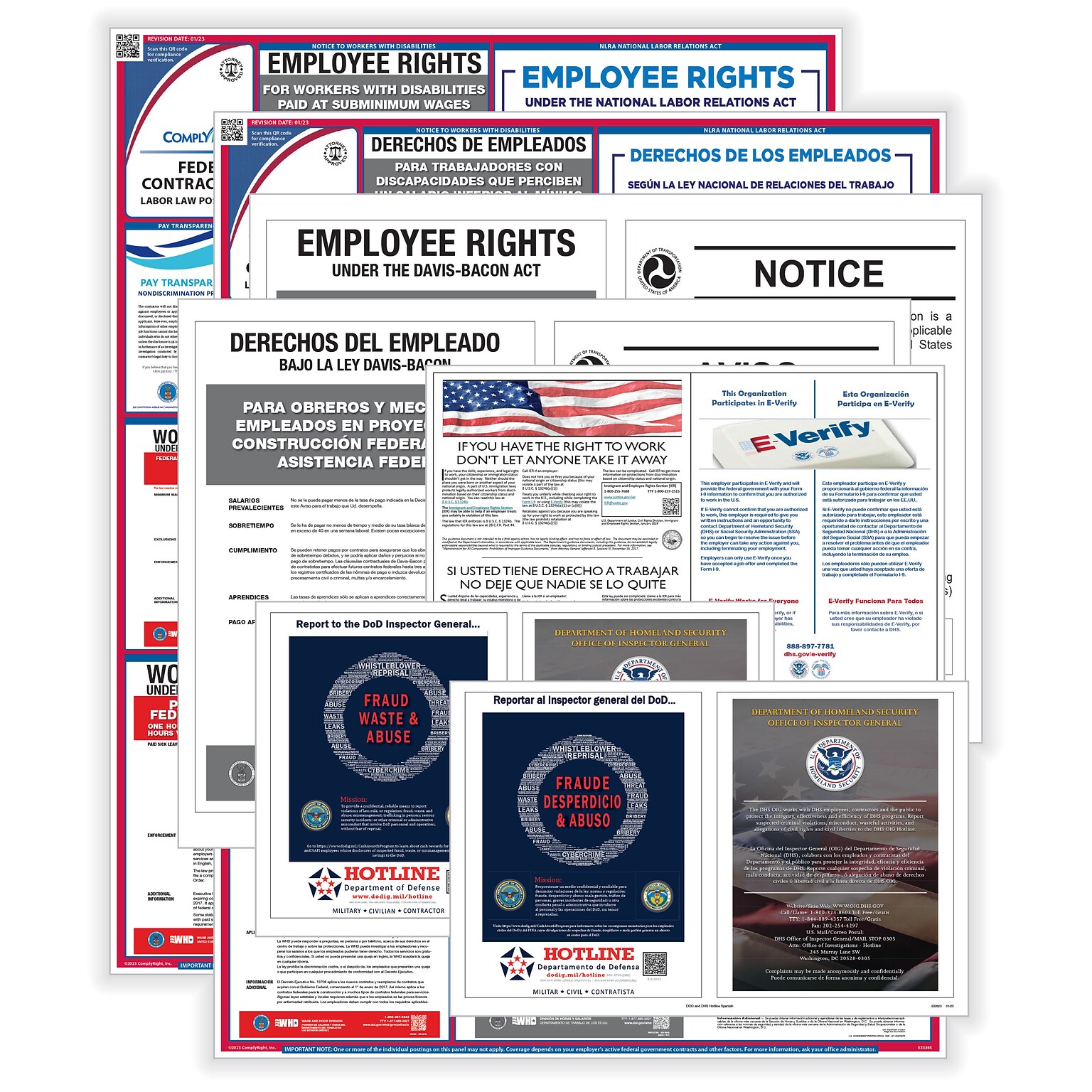 ComplyRight Federal Contractor (Bilingual) - Subscription Service (U1200CFCB)