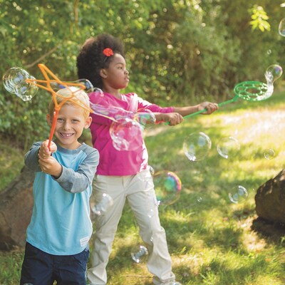S&S Giant Bubbles Set, Assorted Colors, 12/Pack (NL229)