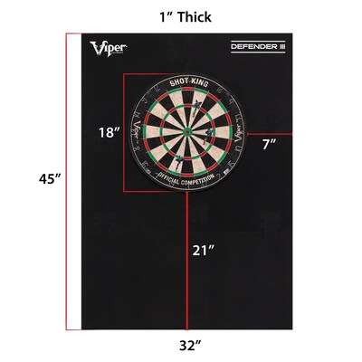 Viper Wall Defender III Dartboard Surround (41-0614)