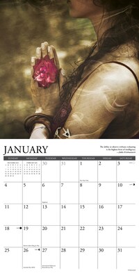 2026 Willow Creek Zen 12" x 12" Monthly Wall Calendar (53409X)