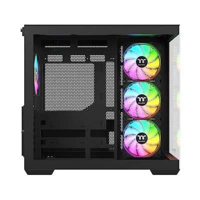 Thermaltake View 380 WS ARGB ATX Mid-Tower Computer Case, Black (CA-1Z2-00M1WN-WS)