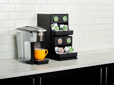 Keurig 4-Compartment Coffee Organizer, Black (5000380138)