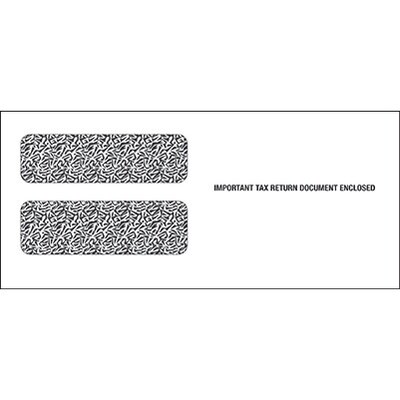 1099 Tax Form Envelopes; Double Window, Self Seal
