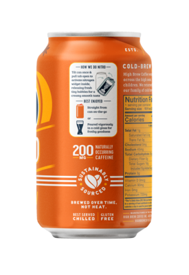 High Brew Nitro Pumpkin Spice, 10 oz., 12/Carton (80574)