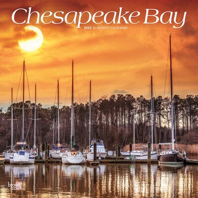 2023 BrownTrout Chesapeake Bay 12 x 12 Monthly Wall Calendar (9781975451455)