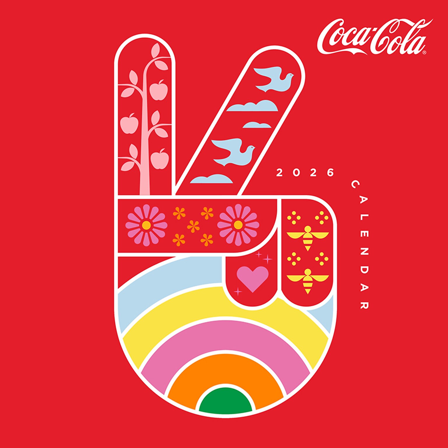 2026 TF Publishing Coca Cola 12 x 12 Monthly Wall Calendar (26-1105)