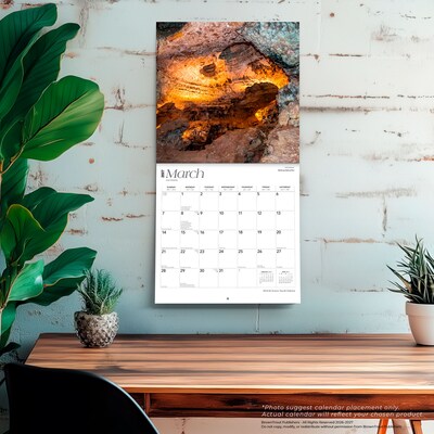 2027 BrownTrout South Dakota Wild & Scenic 12" x 12" Monthly Wall Calendar (9798330714520)