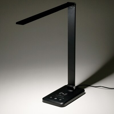 Excello Global Products LED Desk Lamp, 15.5", Black (EGP-DL-09-BLK)