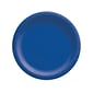 Amscan 8.5" Paper Plate, Bright Royal Blue, 50 Plates/Pack, 3 Packs/Set (650011.105)