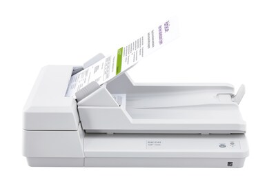 RICOH SP-1425 PA03753-B005 Duplex Flatbed Document Scanner, White