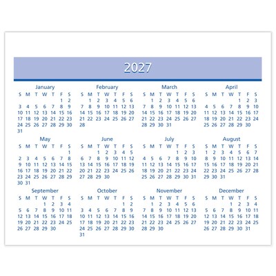 2026 AT-A-GLANCE QuickNotes Flip-A-Week 7" x 5.5" Weekly Desk Calendar Refill Pages (SW706-50-26)