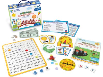Learning Resources Skill Builders! Summer Learning Activity Set (LER1259)