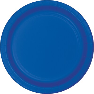 Creative Converting Touch of Color Banquet Plates, Cobalt Blue, 240/Carton (503147B)