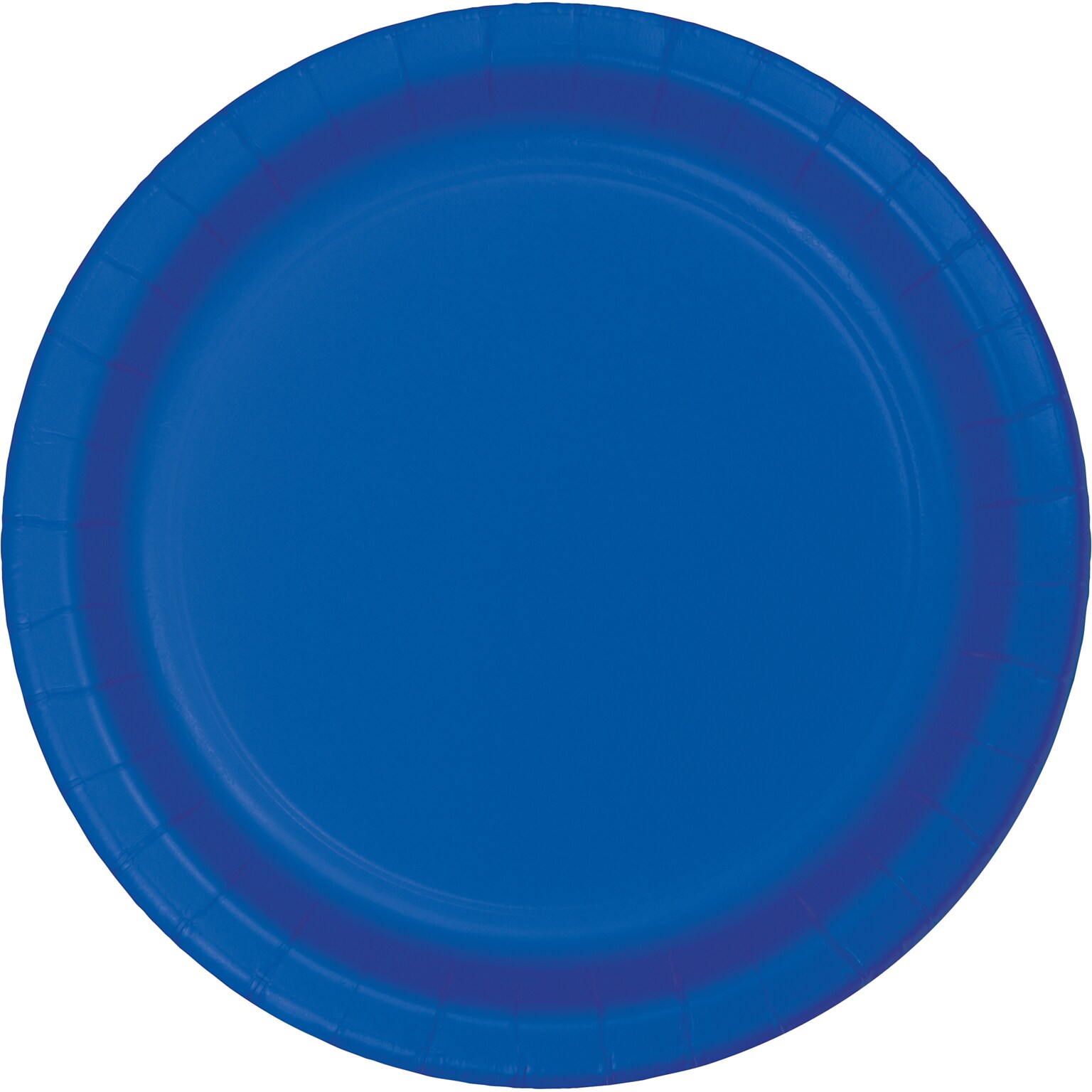 Creative Converting Touch of Color Banquet Plates, Cobalt Blue, 240/Carton (503147B)