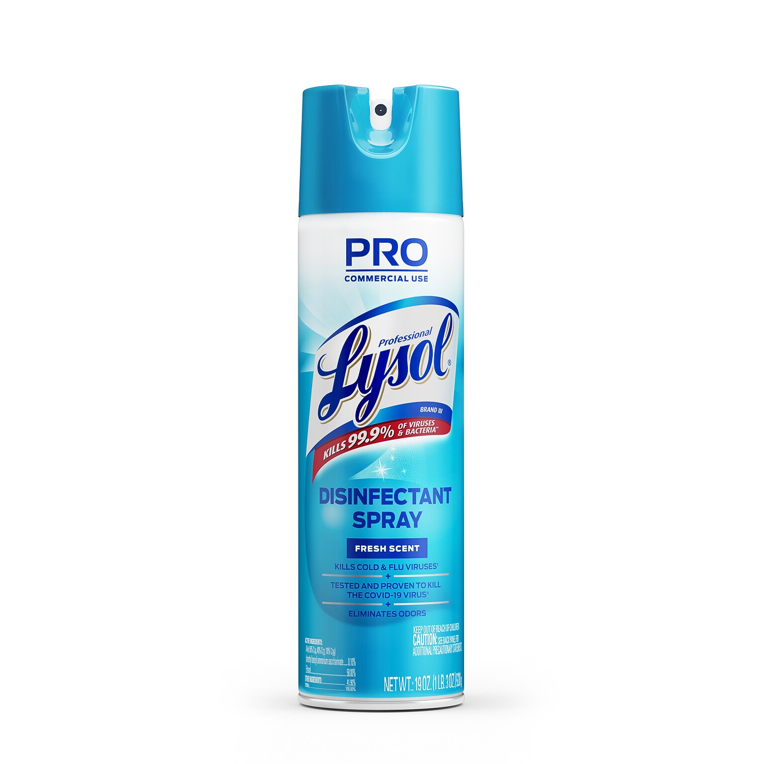 Lysol Professional Brand III Cleaner Disinfectant, Fresh, 19 Oz. (3624104675)