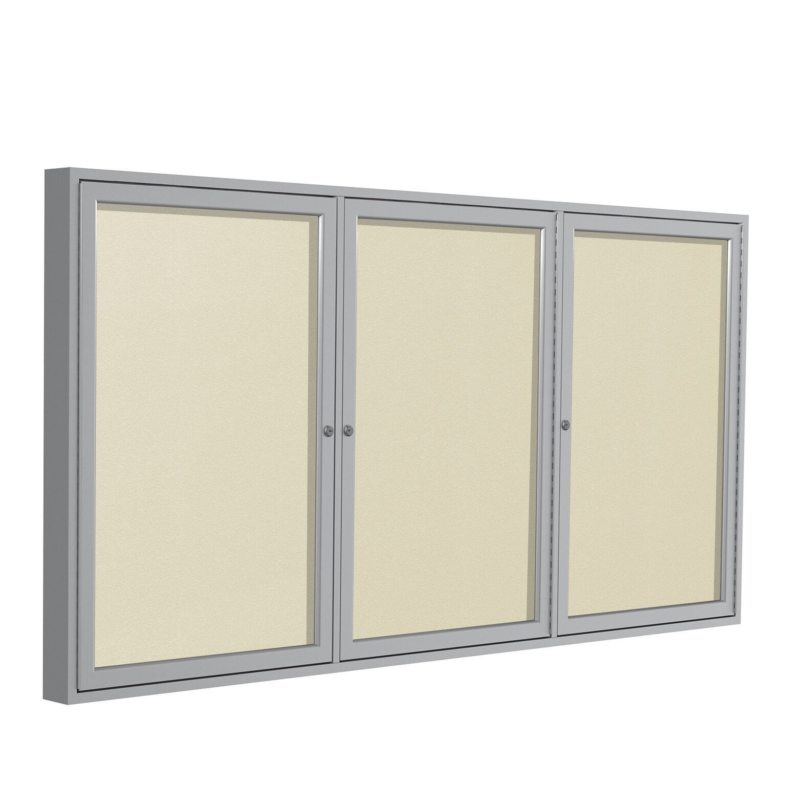 Ghent Vinyl Bulletin Board, Satin Frame, 6 x 4 (PA34872VX-185)