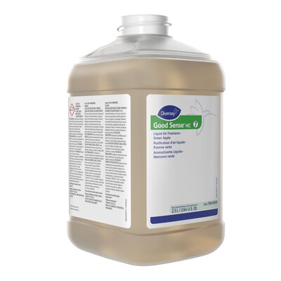 Good Sense HC Air Freshener for Diversey J-Fill, Green Apple, 2.5 L / 2.64 U.S. Qt., 2/Carton (904969)