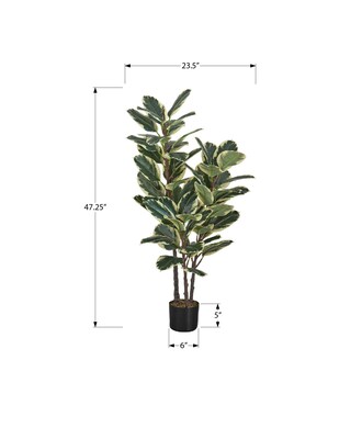 Monarch Specialties Inc. 47" Artificial Oak Tree in Pot (I 9544)