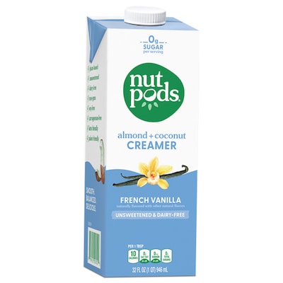 Nutpods French Vanilla Dairy Free Liquid Creamer, 32 oz. (5000393094)