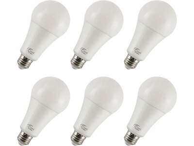 Viribright 17-Watts Soft White LED General-Purpose Bulb, 6/Box (450116-ES)