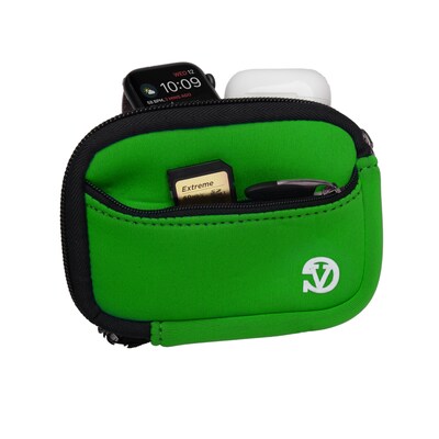 Mini Electronics Organizer Pouches – 5" × 3.8" × 1", Lightweight, 4/Pack