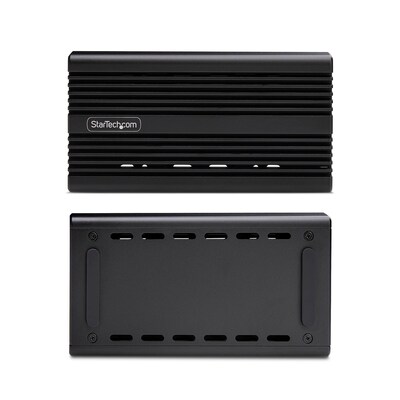 StarTech USB4 M.2 External Hard Drive Enclosure, NVMe, Black (1USB4-NVME-ENCLOSURE)