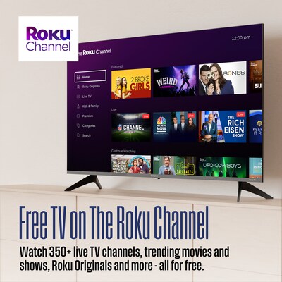 Westinghouse 32" Edgeless HD Roku TV with Voice Remote (WR32EX2300)