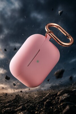 SaharaCase Venture Series Silicone Case Kit for AirPods Pro 3, Anti-Shock Material, Desert Rose (HP00214)