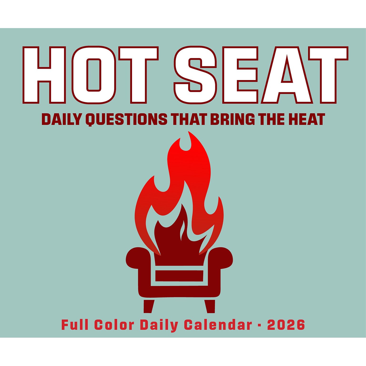 2026 Willow Creek Hot Seat Questions 6.2 x 5.4 Day-to-Day Calendar (55199)