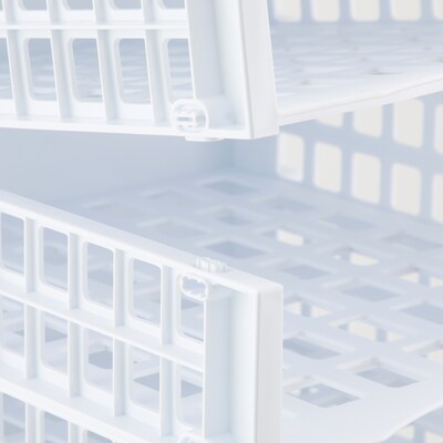 Thinkspace Literature organizer 8-Compartment Literature Organizers, 21" x 12.25", White (39444)