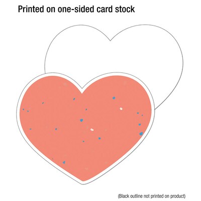 Carson Dellosa Education We Belong Jumbo Hearts & Dots Cut-Outs, 12/Pack, 3 Packs/Bundle (CD-120650-3)