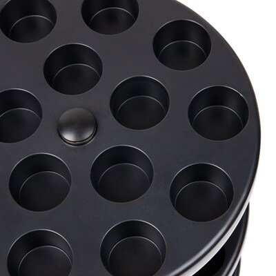 Mind Reader Anchor Collection 3-Tier Single Serve Pod Carousel, 45-Pod Capacity, Black (PODSUS45-BLK)