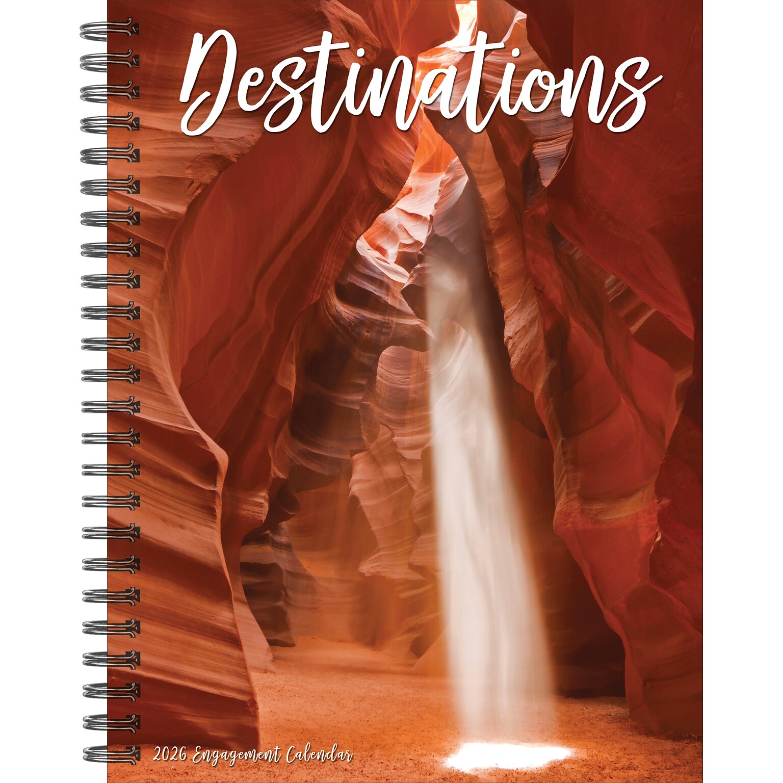 2026 Willow Creek Destinations 6.5 x 8.5 Daily & Monthly Personal Organizer (54628)