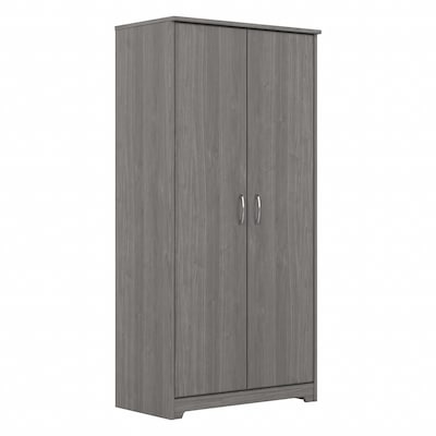 Bush Furniture Cabot 61.14 Storage Cabinet with 4 Shelves, Modern Gray (WC31399)