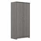 Bush Furniture Cabot 61.14" Storage Cabinet with 4 Shelves, Modern Gray (WC31399)