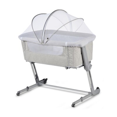 Hug Me Plus 3-in-1 Bedside Bassinet, Shadow Gray (UNI-HPG)