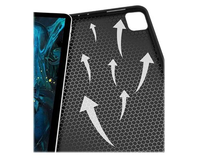 SaharaCase Marble Series Folio Case for Apple iPad Pro 11" (2nd, 3rd, and 4th Gen 2020-2022), Pink Marble (TB00013)